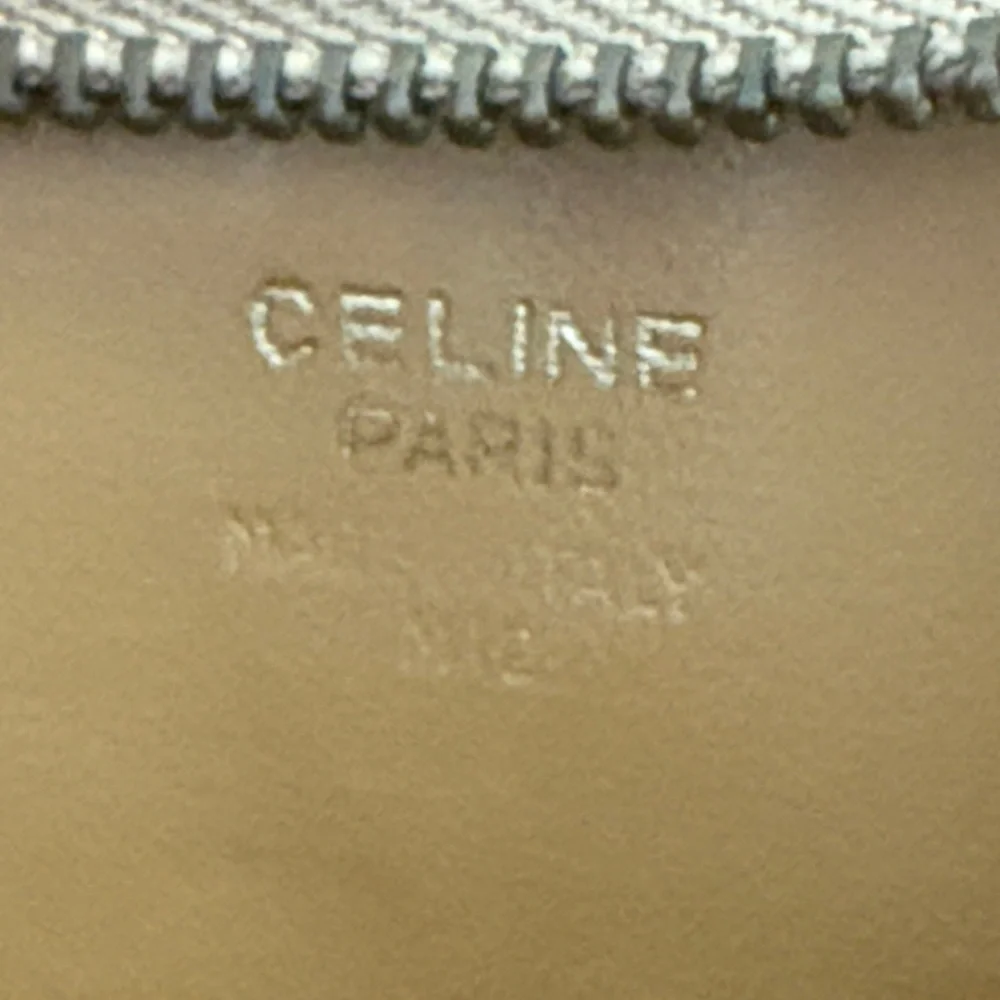 Celine Vintage Macadam Card Holder Coin Cash purse compact wallet VGUC - Picture 9 of 12